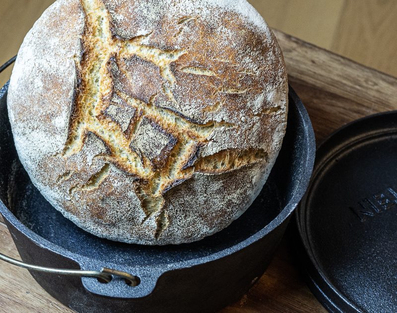 Brote für Brotbackstarter Nr. 5: Dinkel-Hartweizen-Brot