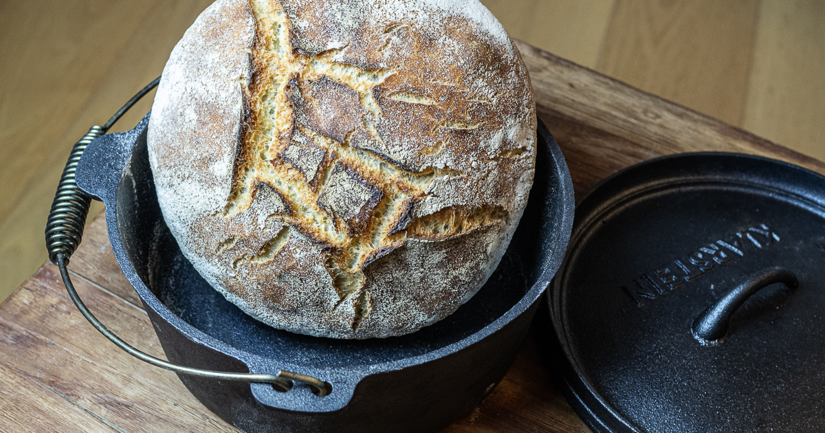 Brote für Brotbackstarter Nr. 5: Dinkel-Hartweizen-Brot