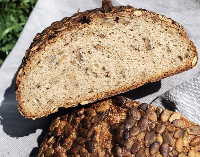 Kürbiskern-Joghurt-Kruste