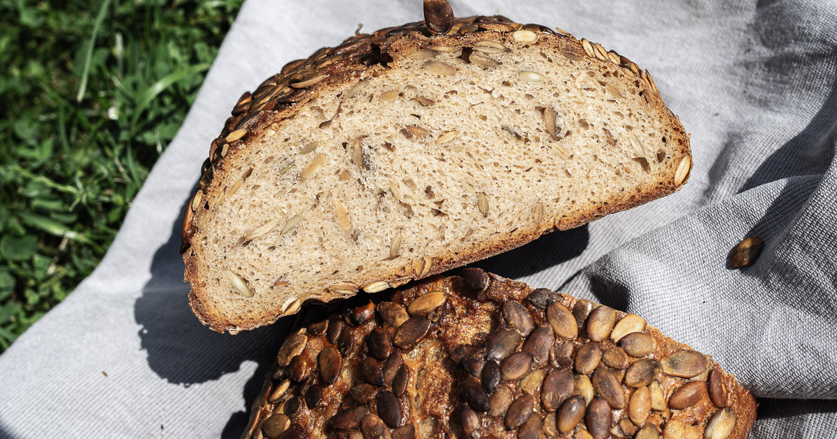 Kürbiskern-Joghurt-Kruste